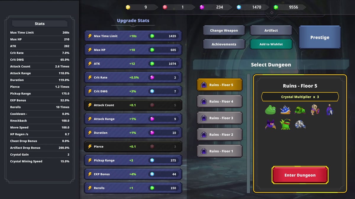 Limitless Survivor Keyboard and Mouse Controls